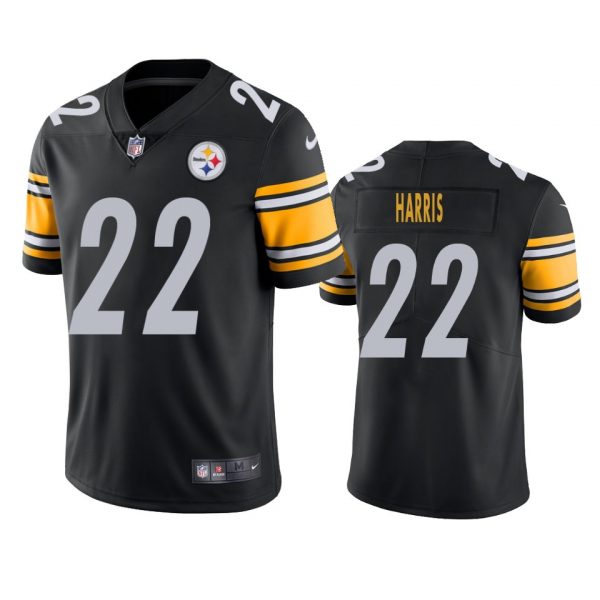 Personalized Men’s #22 Najee Harris Pittsburgh Steelers Limited Jersey Stitched Black