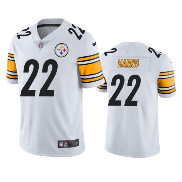 Personalized Men’s #22 Najee Harris Pittsburgh Steelers Limited Jersey Stitched White
