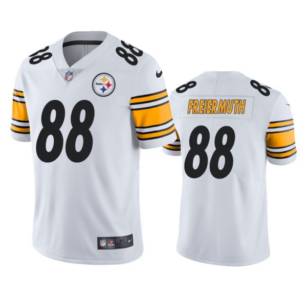 Personalized Men’s #88 Pat Freiermuth Pittsburgh Steelers Limited Jersey Stitched White