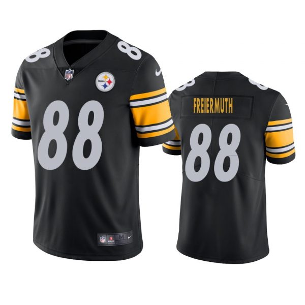 Personalized Men’s #88 Pat Freiermuth Pittsburgh Steelers Limited Jersey Stitched Black
