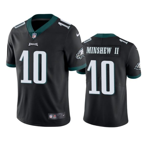 Personalized Men’s Gardner Minshew II Philadelphia Eagles Limited Jersey Stitched Black