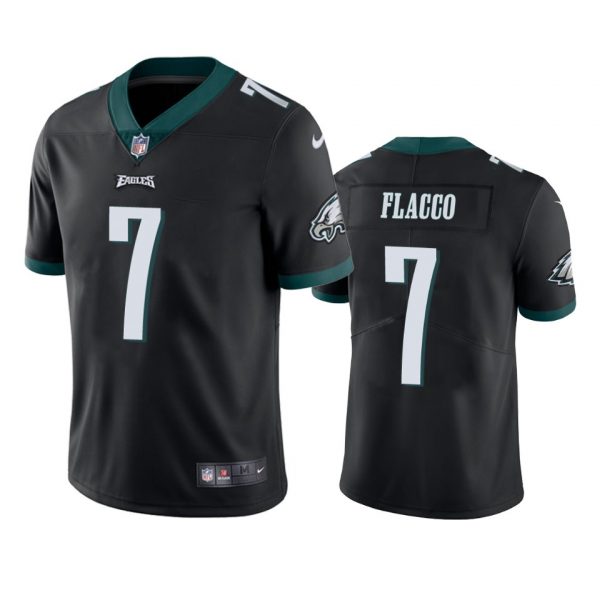 Personalized Men’s Joe Flacco Philadelphia Eagles Limited Jersey Stitched Black