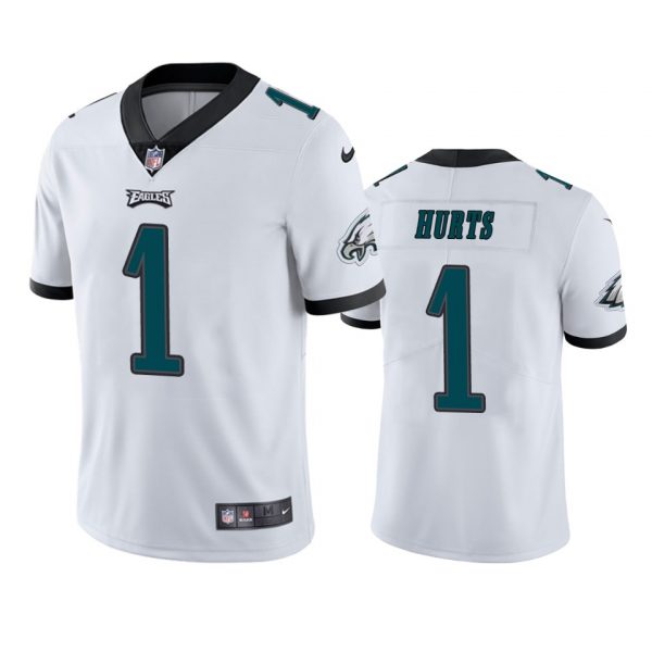 Personalized Men’s Jalen Hurts Philadelphia Eagles Limited Jersey Stitched White