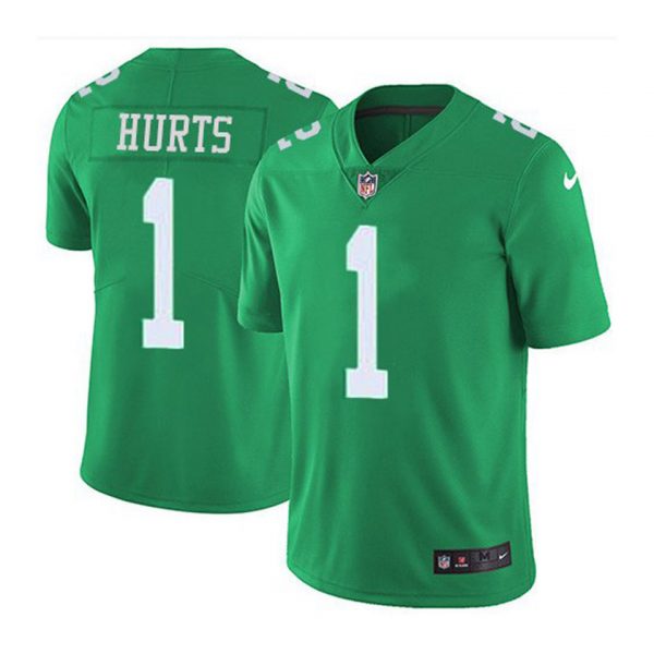 Personalized Men’s Jalen Hurts Philadelphia Eagles Limited Jersey Stitched Midnight Green