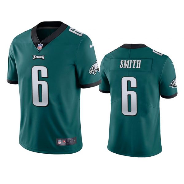 Personalized Men’s Devonta Smith Philadelphia Eagles Limited Jersey Stitched Midnight Green