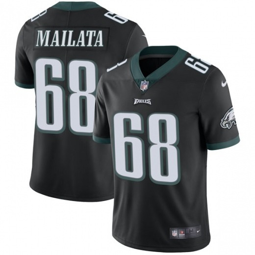 Personalized Men’s Jordan Mailata Philadelphia Eagles Limited Jersey Stitched Black
