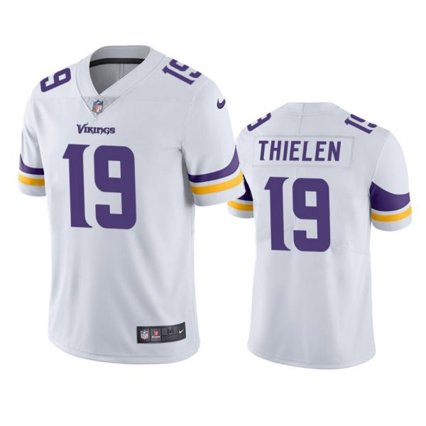 Personalized Men’s Adam Thielen Minnesota Vikings Limited Stitched Jersey White