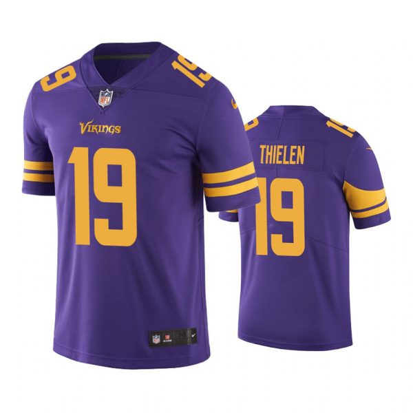 Personalized Men’s Adam Thielen Minnesota Vikings Limited Stitched Jersey Purple