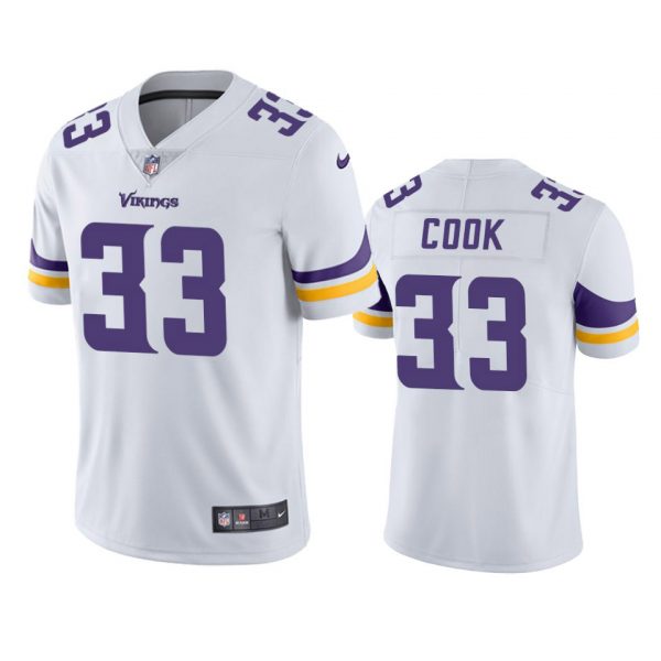 Personalized Men’s Dalvin Cook Minnesota Vikings Limited Stitched Jersey White