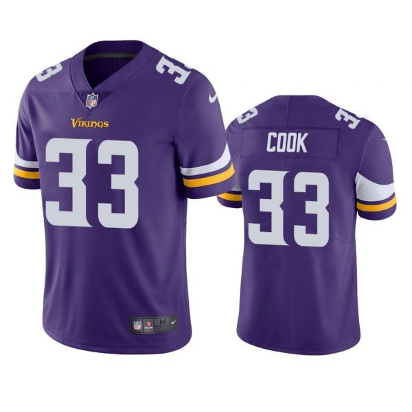 Personalized Men’s Dalvin Cook Minnesota Vikings Limited Stitched Jersey Purple