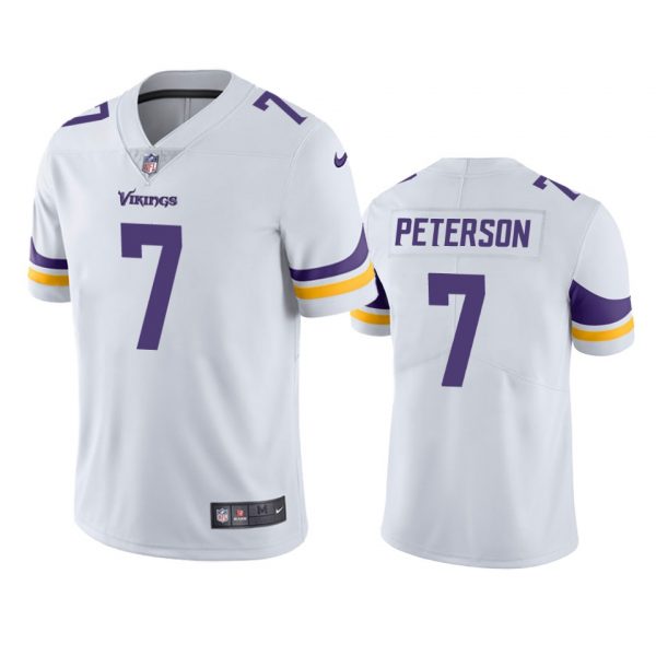 Personalized Men’s Patrick Peterson Minnesota Vikings Limited Stitched Jersey White