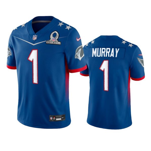 Personalized Men’s Kyler Murray Arizona Cardinals 2022 NFC Pro Bowl Stitched Jersey Royal