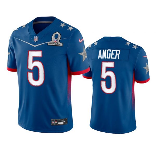 Personalized Men’s Bryan Anger Dallas Cowboys 2022 NFC Pro Bowl Stitched Jersey Royal