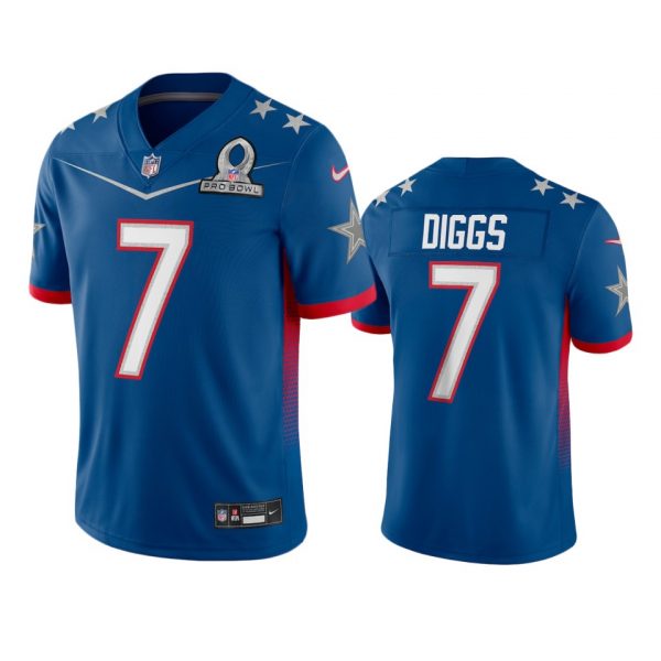 Personalized Men’s Trevon Diggs Dallas Cowboys 2022 NFC Pro Bowl Stitched Jersey Royal