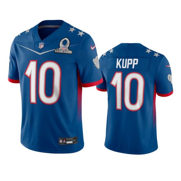 Personalized Men’s Cooper Kupp Los Angeles Rams 2022 NFC Pro Bowl Stitched Jersey Royal