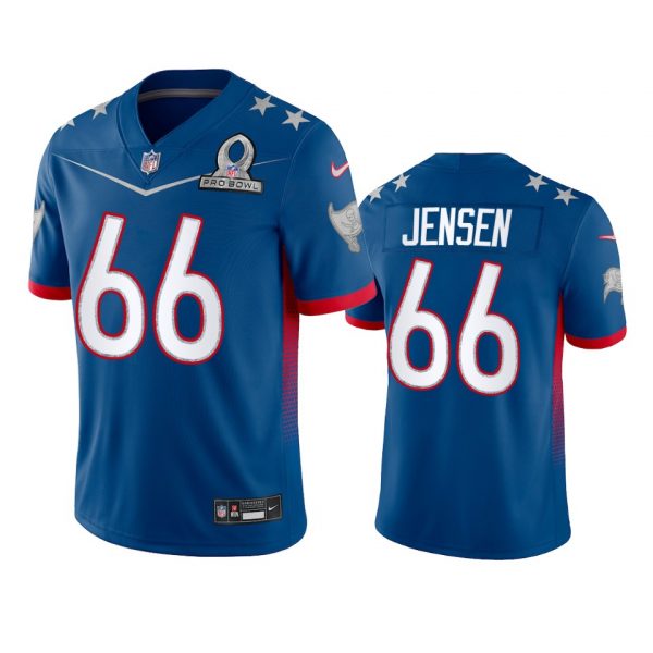 Personalized Men’s Ryan Jensen Tampa Bay Buccaneers 2022 NFC Pro Bowl Stitched Jersey Royal