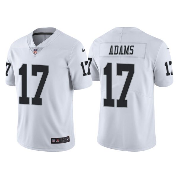 Personalized Men’s Las Vegas Raiders Davante Adams White Limited Stitched Jersey