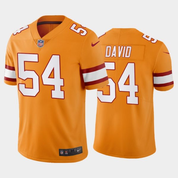Personalized Men’s Lavonte David Tampa Bay Buccaneers Orange Creamsicle Throwback Stitched Jersey