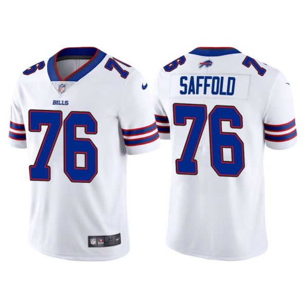 Personalized Men’s Buffalo Bills Rodger Saffold White Limited Stitched Jersey