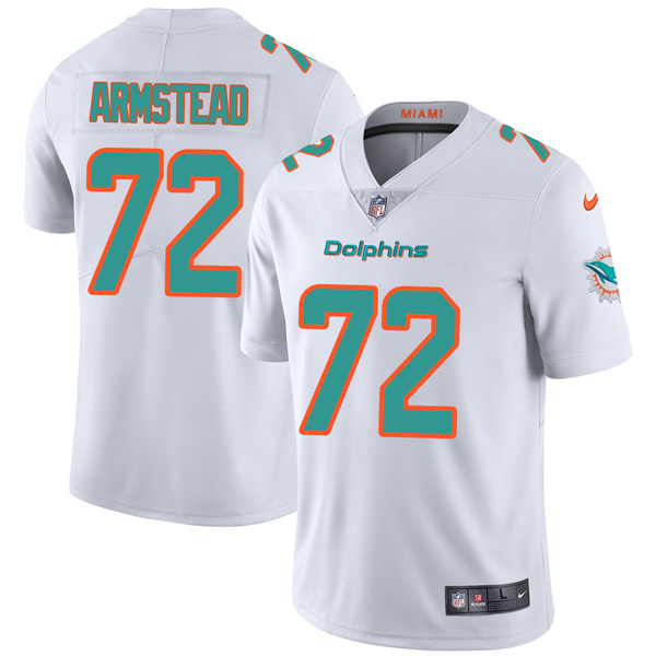 Personalized Men’s Miami Dolphins Terron Armstead White Limited Stitched Jersey