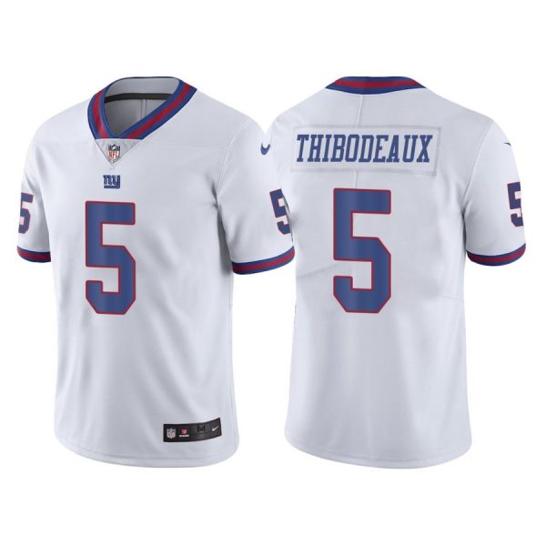 Personalized Men’s New York Giants Kayvon Thibodeaux 2022 NFL Draft Stitched Jersey White