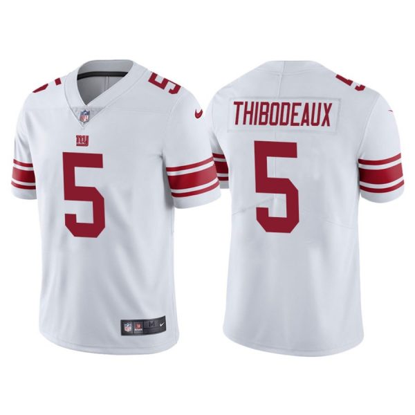 Personalized Men’s New York Giants Kayvon Thibodeaux 2022 NFL Draft Stitched Jersey White