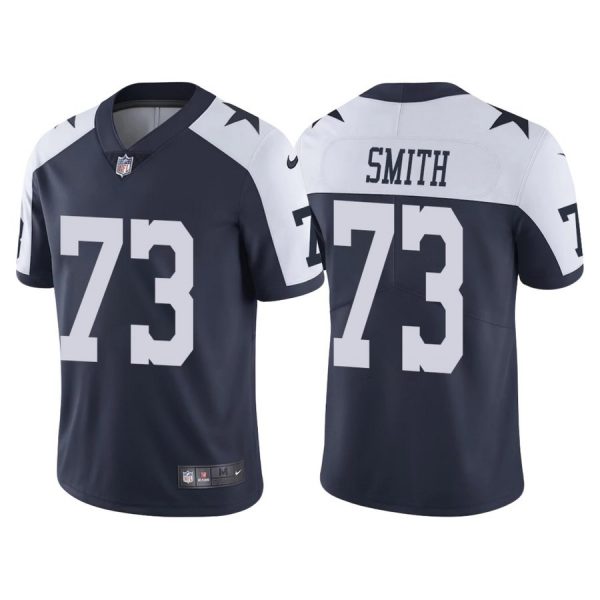 Personalized Men’s Dallas Cowboys Tyler Smith 2022 NFL Draft Stitched Jersey Navy