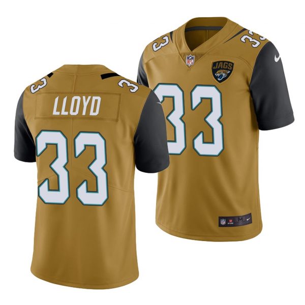 Personalized Men’s Jacksonville Jaguars Devin Lloyd 2022 NFL Draft Stitched Jersey Gold