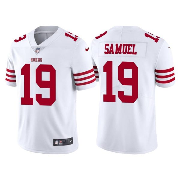 Personalized Men’s San Francisco 49ers Deebo Samuel 2022 Limited Stitched Jersey White