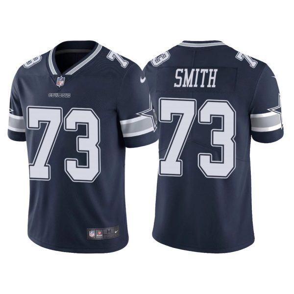 Personalized Men’s Dallas Cowboys Tyler Smith 2022 NFL Draft Stitched Jersey Navy