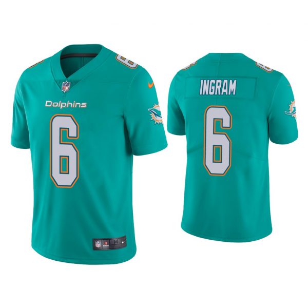 Personalized Men’s Melvin Ingram Miami Dolphins Limited Stitched Jersey Aqua