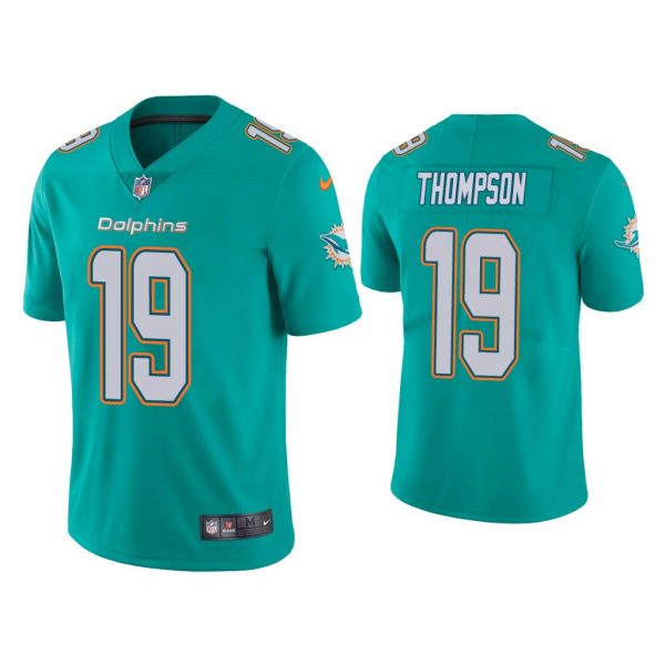 Personalized Men’s Skylar Thompson Miami Dolphins Limited Stitched Jersey Aqua