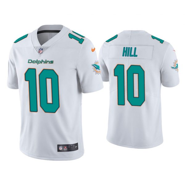 Personalized Men’s Tyreek Hill Miami Dolphins Limited Stitched Jersey White