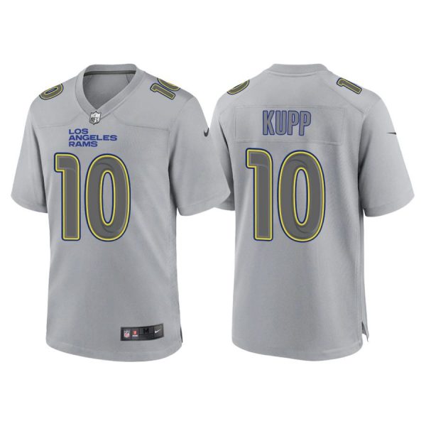 Personalized Youth Los Angeles Rams Cooper Kupp Gray Atmosphere Fashion Stitched Jersey