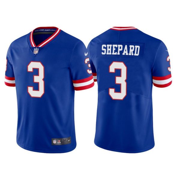 Personalized Women’s New York Giants Sterling Shepard Royal Classic Limited Stitched Jersey