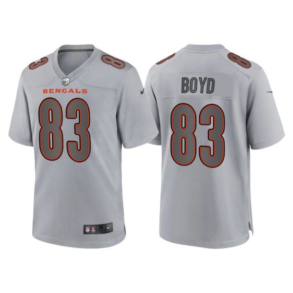 Personalized Men’s Cincinnati Bengals Tyler Boyd Gray Atmosphere Fashion Stitched Jersey