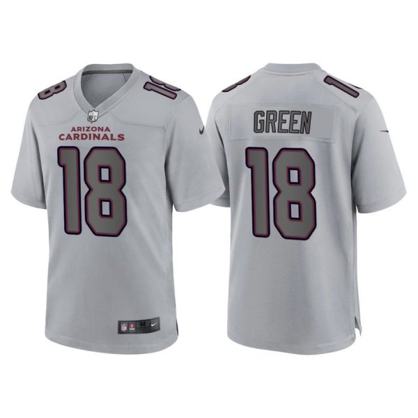 Personalized Men’s Arizona Cardinals A.J. Green Gray Atmosphere Fashion Stitched Jersey