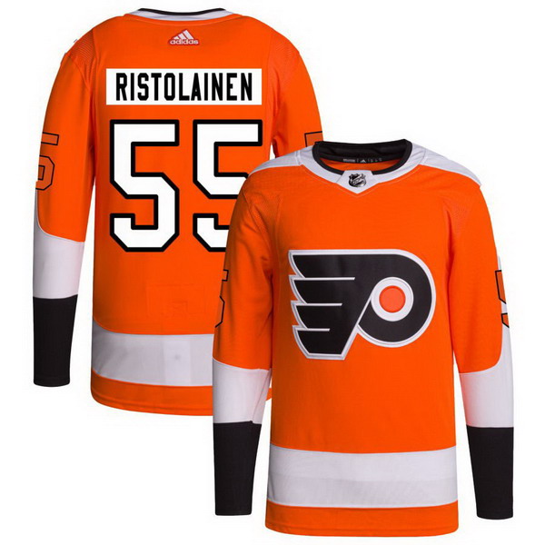 Personalized Philadelphia Flyers #55 Rasmus Ristolainen Orange Home Authentic Pro Jersey