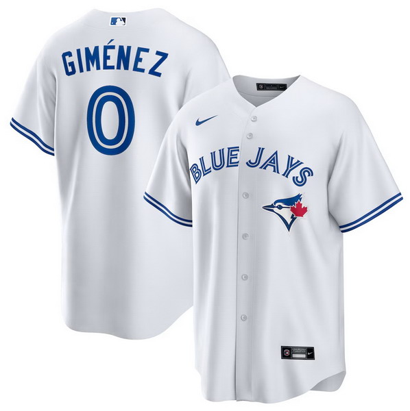 Personalized Men’s Toronto Blue Jays #0 Andres Gimenez White Home Jersey