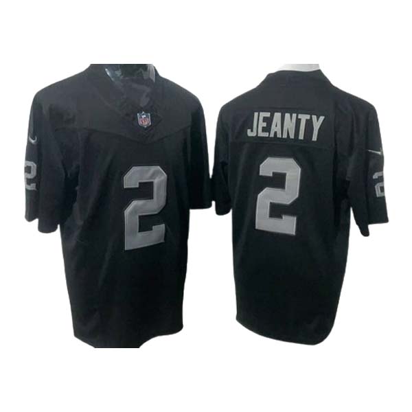 Personalized Men’s Las Vegas Raiders #2 Ashton Jeanty Limited Black Fashion F.U.S.E. Jersey
