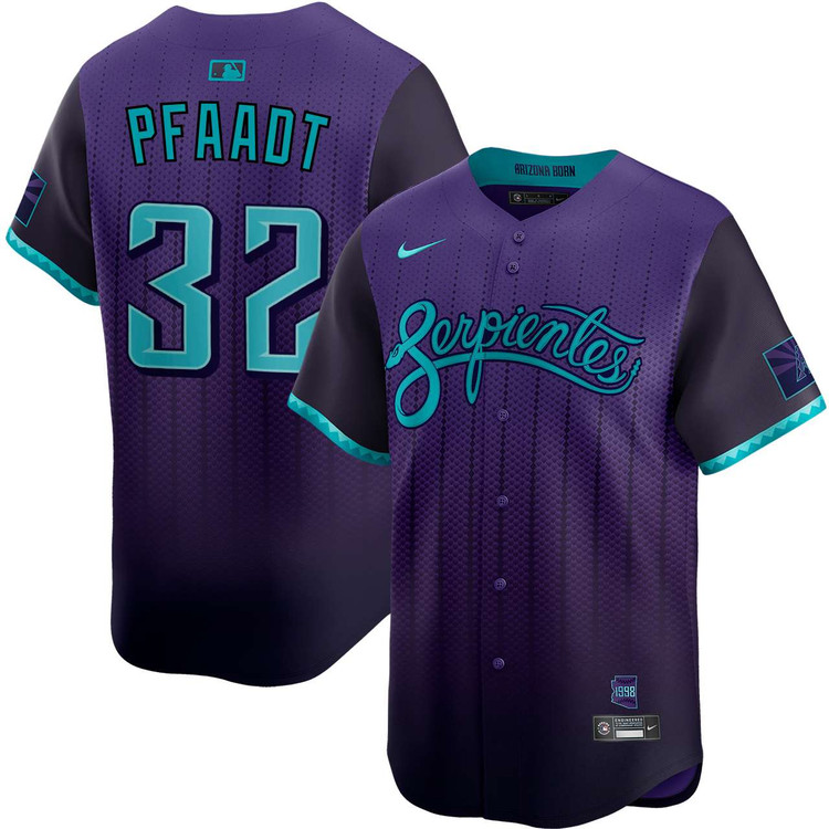 Personalized Men’s Arizona Diamondbacks #32 Brandon Pfaadt City Connect Limited Jersey
