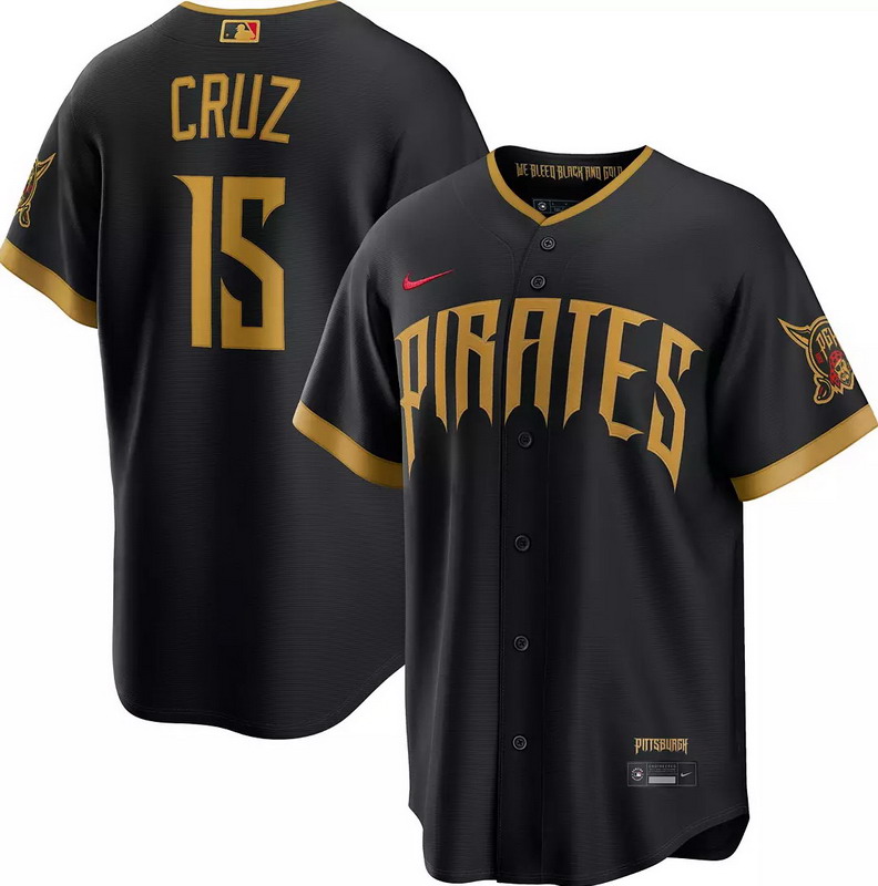 Personalized Men’s Pittsburgh Pirates Oneil Cruz #15 2026 City Connect Stadium Jersey