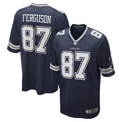Personalized Men’s Dallas Cowboys #87 Jake Ferguson Blue limited Stitched Jersey