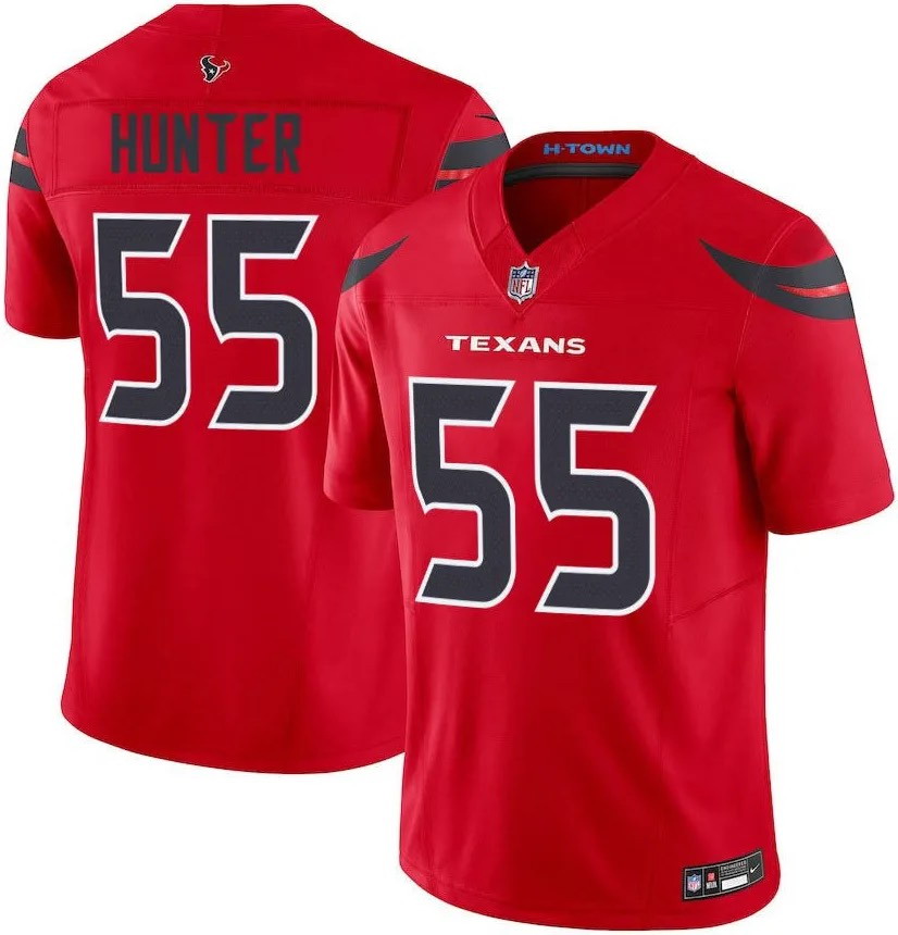 Personalized Men’s Houston Texans #55 Danielle Hunter F.U.S.E. Jersey – Red
